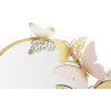 Mauro Ferretti specchio da parete Doppio Farfalle Rosa 81x3x52,5 cm oro rosa