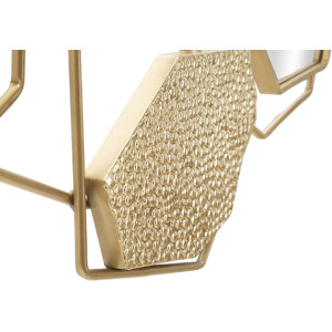 Mauro Ferretti specchio da parete in pietra 91x4x52 cm oro