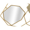 Mauro Ferretti specchio da parete in pietra 91x4x52 cm oro