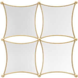 Mauro Ferretti specchio da parete Jalo 68x3,5x68 cm oro