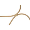 Mauro Ferretti specchio da parete Almeria Ø 65,5x3 cm marrone