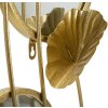 Mauro Ferretti specchio da parete triplo flusso 65x8x88 cm oro
