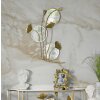 Mauro Ferretti specchio da parete triplo flusso 65x8x88 cm oro