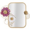 Mauro Ferretti specchio da parete Lovis 75x9,5x64,1 cm oro