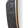 Mauro Ferretti specchio da parete Art 55,9x5,7x90,8 cm grigio oro