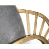 Mauro Ferretti specchio da parete Art 55,9x5,7x90,8 cm grigio oro