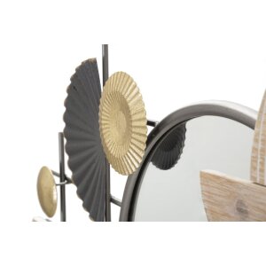 Mauro Ferretti specchio da parete astratto 90,2x5,1x50,2 cm multicolore