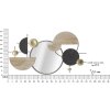 Mauro Ferretti specchio da parete astratto 90,2x5,1x50,2 cm multicolore