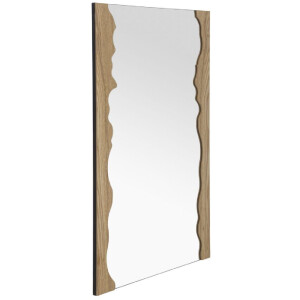 Mauro Ferretti specchio da parete forma 60x1,5x90 cm naturale
