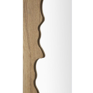 Mauro Ferretti specchio da parete forma 60x1,5x90 cm naturale