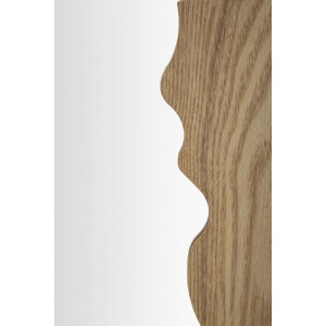 Mauro Ferretti specchio da parete forma 60x1,5x90 cm naturale