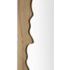Mauro Ferretti specchio da parete forma 60x1,5x90 cm naturale