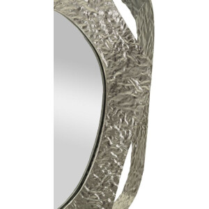 Mauro Ferretti specchio da parete Aury 66x6x75 cm argento