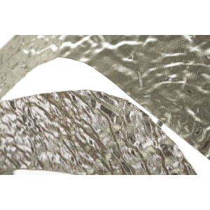 Mauro Ferretti specchio da parete Aury 66x6x75 cm argento