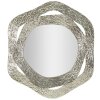 Mauro Ferretti specchio da parete Aury 66x6x75 cm argento