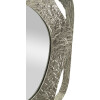 Mauro Ferretti specchio da parete Aury 66x6x75 cm argento