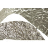 Mauro Ferretti specchio da parete Aury 66x6x75 cm argento