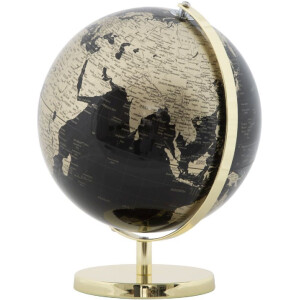 Mauro Ferretti Globe Gold Ø 25x34 cm oro nero