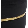 Mauro Ferretti sgabello Paris Ø 35x40,5 cm oro nero