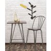 Mauro Ferretti portabottiglie da parete Manhattan 6 posti 27x15x55 cm rame nero