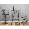 Mauro Ferretti portabottiglie quadrato 9 posti 40x23x47,5 cm grigio scuro