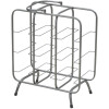 Mauro Ferretti portabottiglie quadrato 9 posti 40x23x47,5 cm grigio scuro