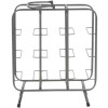 Mauro Ferretti portabottiglie quadrato 9 posti 40x23x47,5 cm grigio scuro