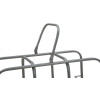Mauro Ferretti portabottiglie quadrato 9 posti 40x23x47,5 cm grigio scuro