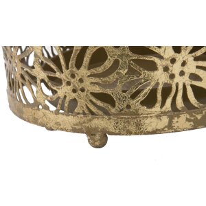 Mauro Ferretti portaombrelli Fiori Ø 24x42 cm oro