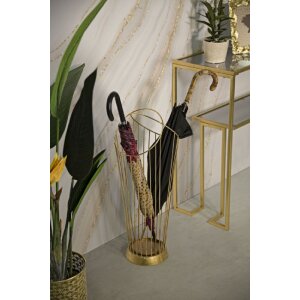 Mauro Ferretti portaombrelli Stick 26,5x23x68,5 cm oro