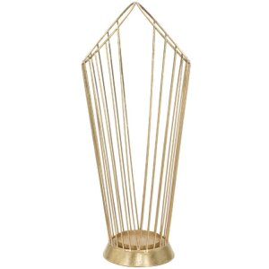 Mauro Ferretti portaombrelli Stick 25,5x18,5x60 cm oro