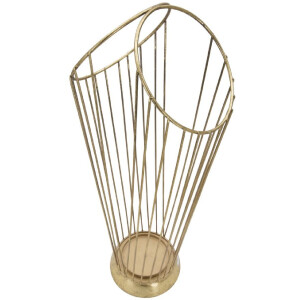 Mauro Ferretti portaombrelli Stick 25,5x18,5x60 cm oro
