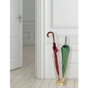 Mauro Ferretti portaombrelli Stick 25,5x18,5x60 cm oro