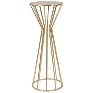 Mauro Ferretti tavolino Stick Glam Ø 38x100 cm oro