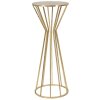 Mauro Ferretti tavolino Stick Glam Ø 38x100 cm oro