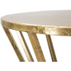 Mauro Ferretti tavolino Stick Glam Ø 38x100 cm oro