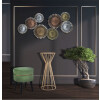 Mauro Ferretti tavolino Stick Glam Ø 38x100 cm oro