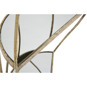 Mauro Ferretti tavolino Twisty Ø 38x86 cm oro