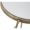 Mauro Ferretti tavolino Twisty Ø 38x86 cm oro