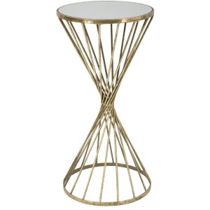 Mauro Ferretti tavolino Hypnos Ø 35x70 cm oro