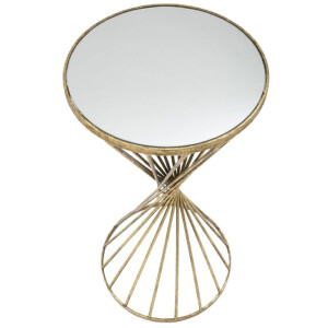 Mauro Ferretti tavolino Hypnos Ø 35x70 cm oro