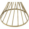Mauro Ferretti tavolino Hypnos Ø 35x70 cm oro