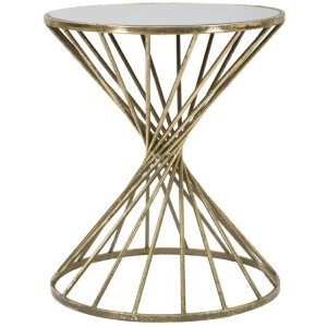 Mauro Ferretti tavolino Hypnos Ø 42x50 cm oro