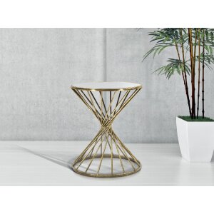 Mauro Ferretti tavolino Hypnos Ø 42x50 cm oro