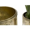 Mauro Ferretti set di 2 portafiori Ø 27x62 e 21,5x52 cm oro