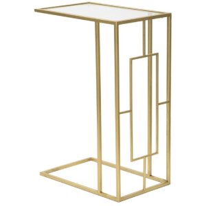 Tavolo da divano Mauro Ferretti 40,5x25,5x60 cm oro