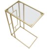 Tavolo da divano Mauro Ferretti 40,5x25,5x60 cm oro