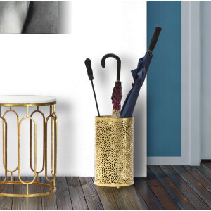 Mauro Ferretti portaombrelli Fori Glam Ø 24x43 cm oro