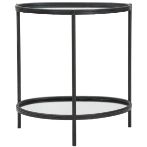 Tavolino Mauro Ferretti Maycos 53,3x36,8x58,4 cm nero