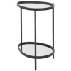 Tavolino Mauro Ferretti Maycos 53,3x36,8x58,4 cm nero
